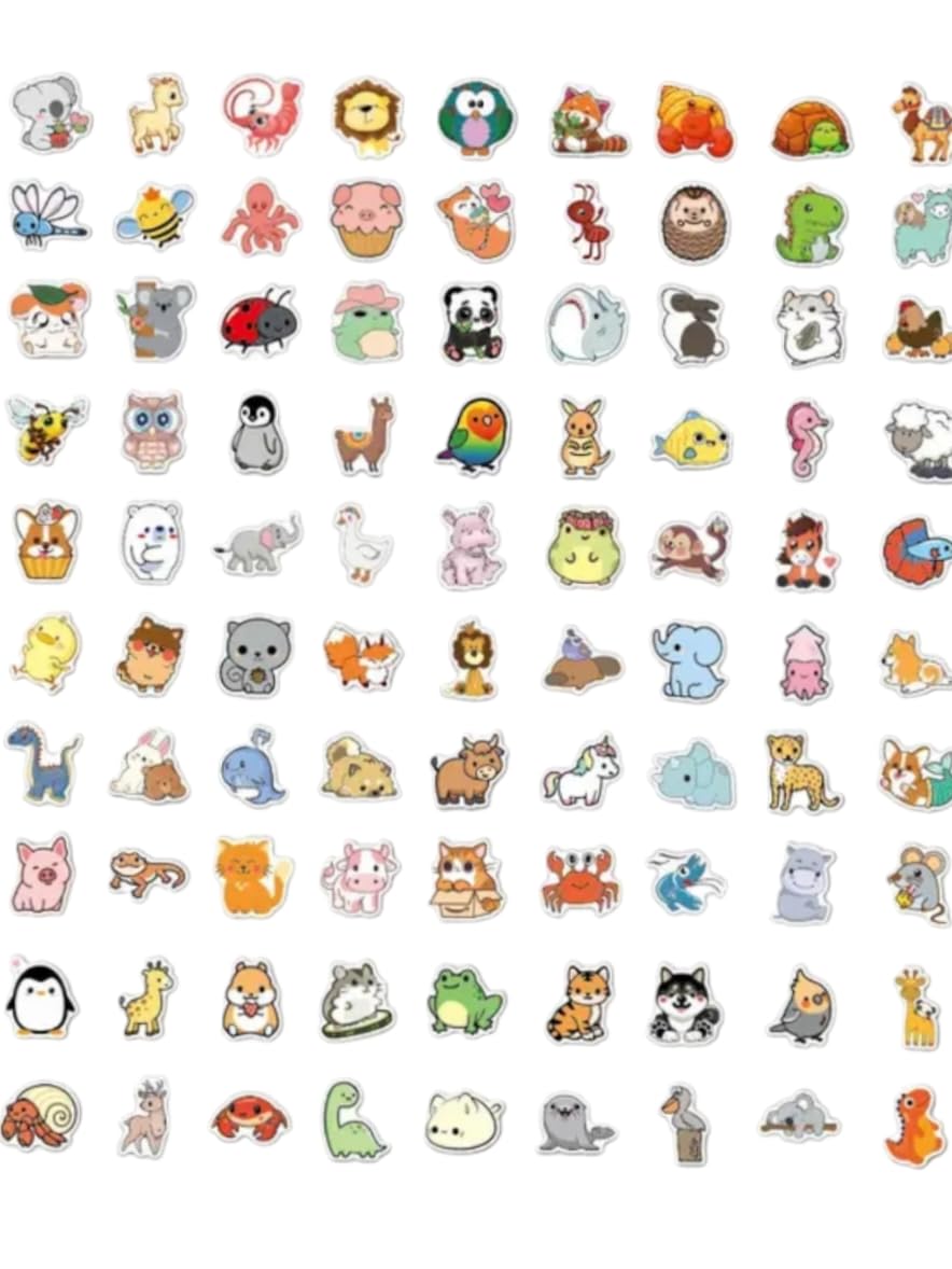 Cute Cartoon Animal Stickers