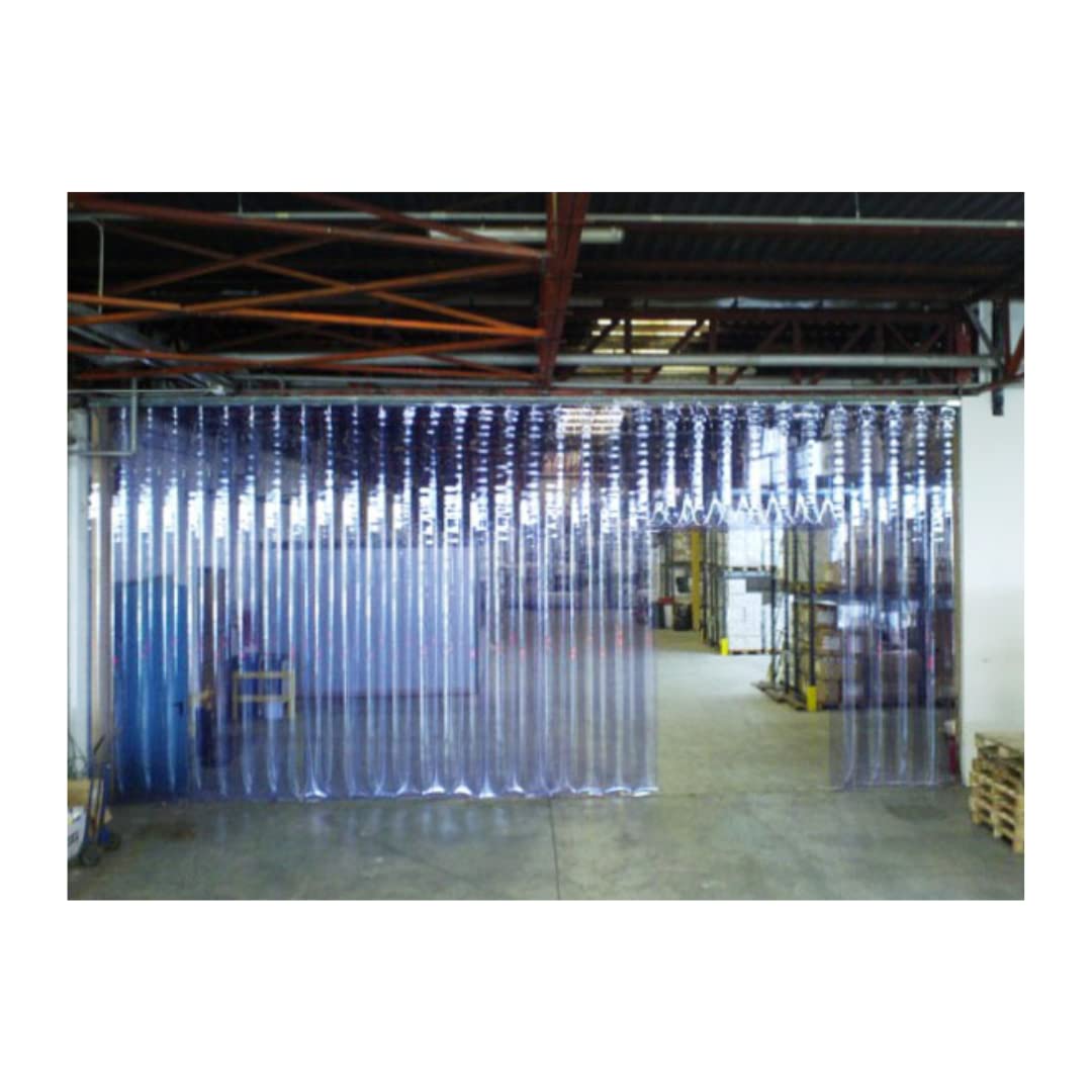 Strisce teli bandelle PVC per tenda Trasparente Larghezza 30cm (1 metro)