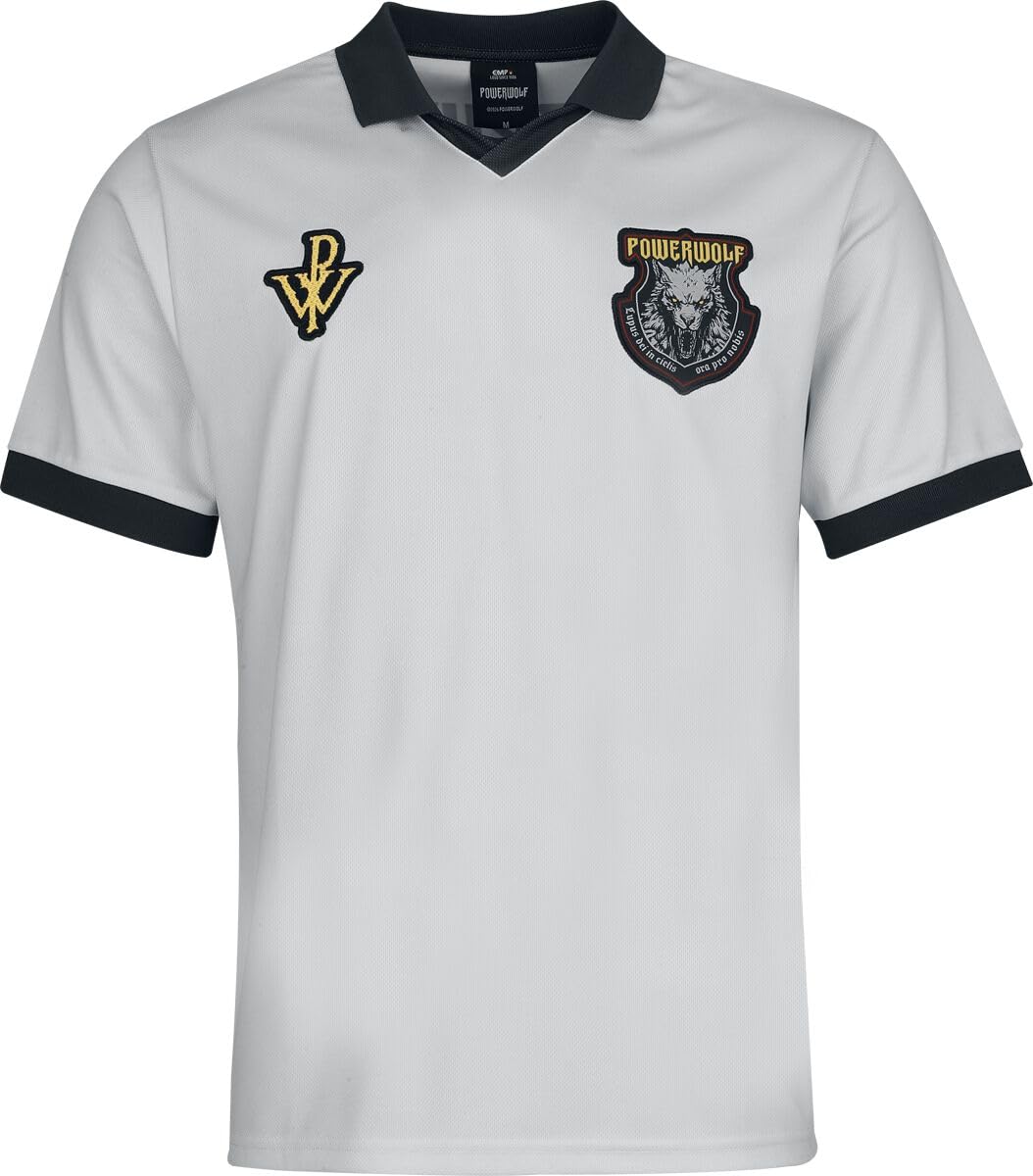 Powerwolf Soccer Jersey Männer Trikot Multicolor Band-Merch, Bands, Fußball