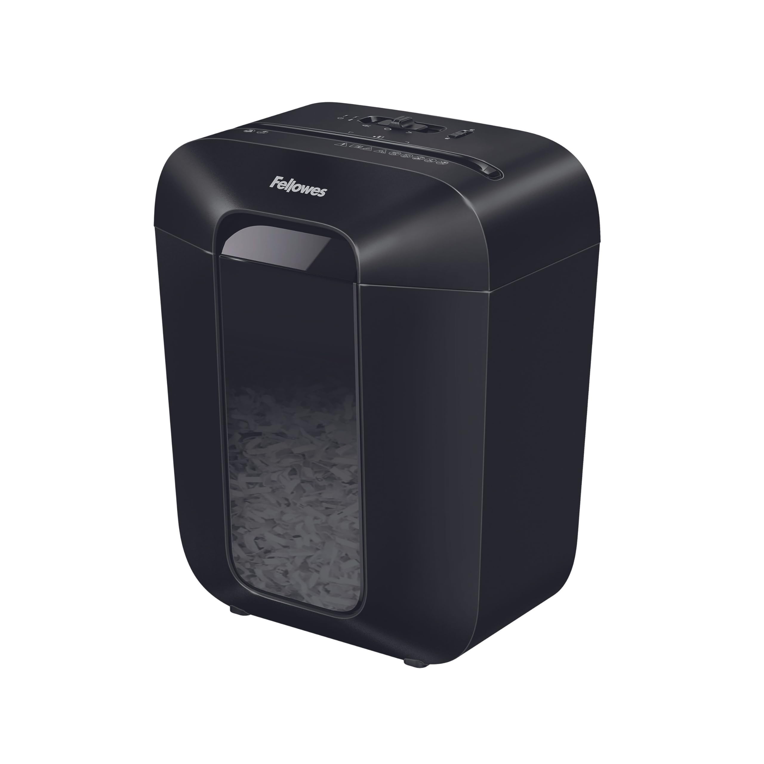 Fellowes Powershred LX45 Cross Cut Shredder, Black,4401501