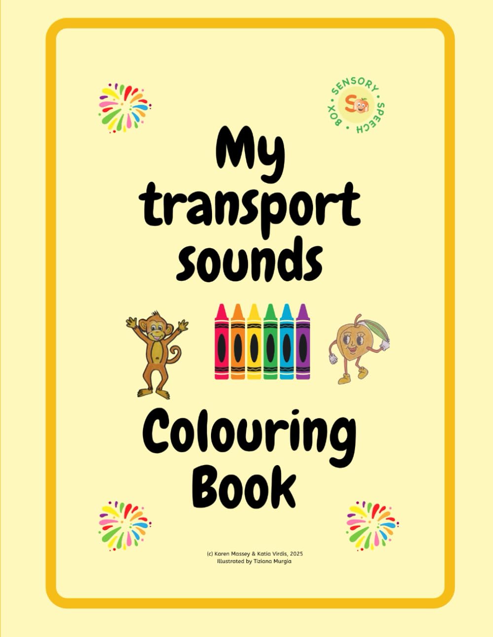 My transport sounds Colouring Book