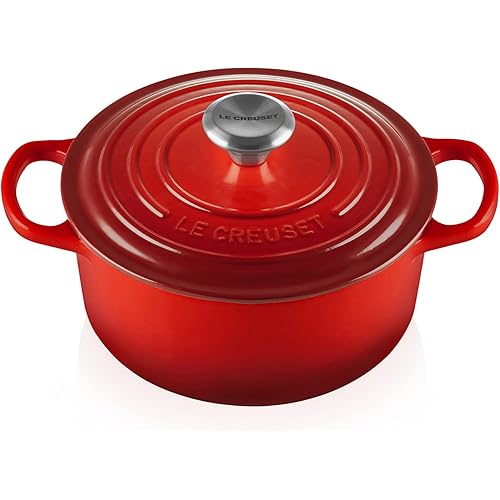 Le Creuset Cast Iron Pot, 20cm, Cerise