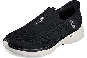Men's Go Walk 6 Slip-Ins: Athletic Slip-On for Comfort and Style