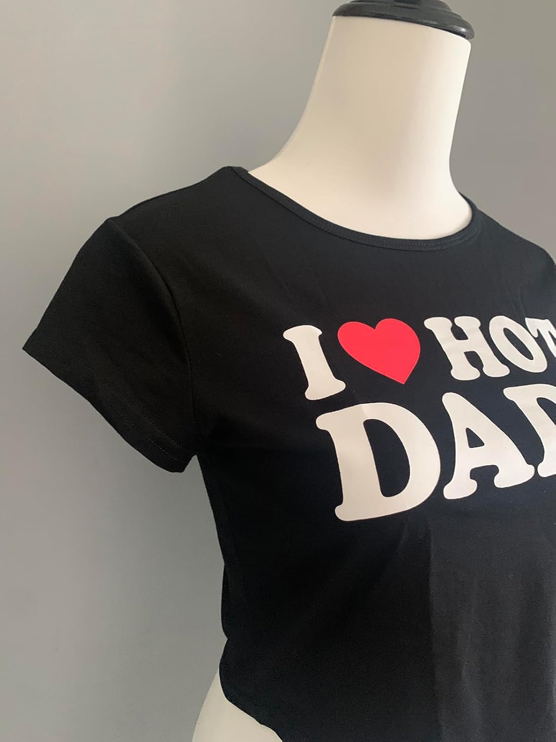 I Heart Top y2k Graphic Baby Tees Summer Crop Top for Women - Image 3