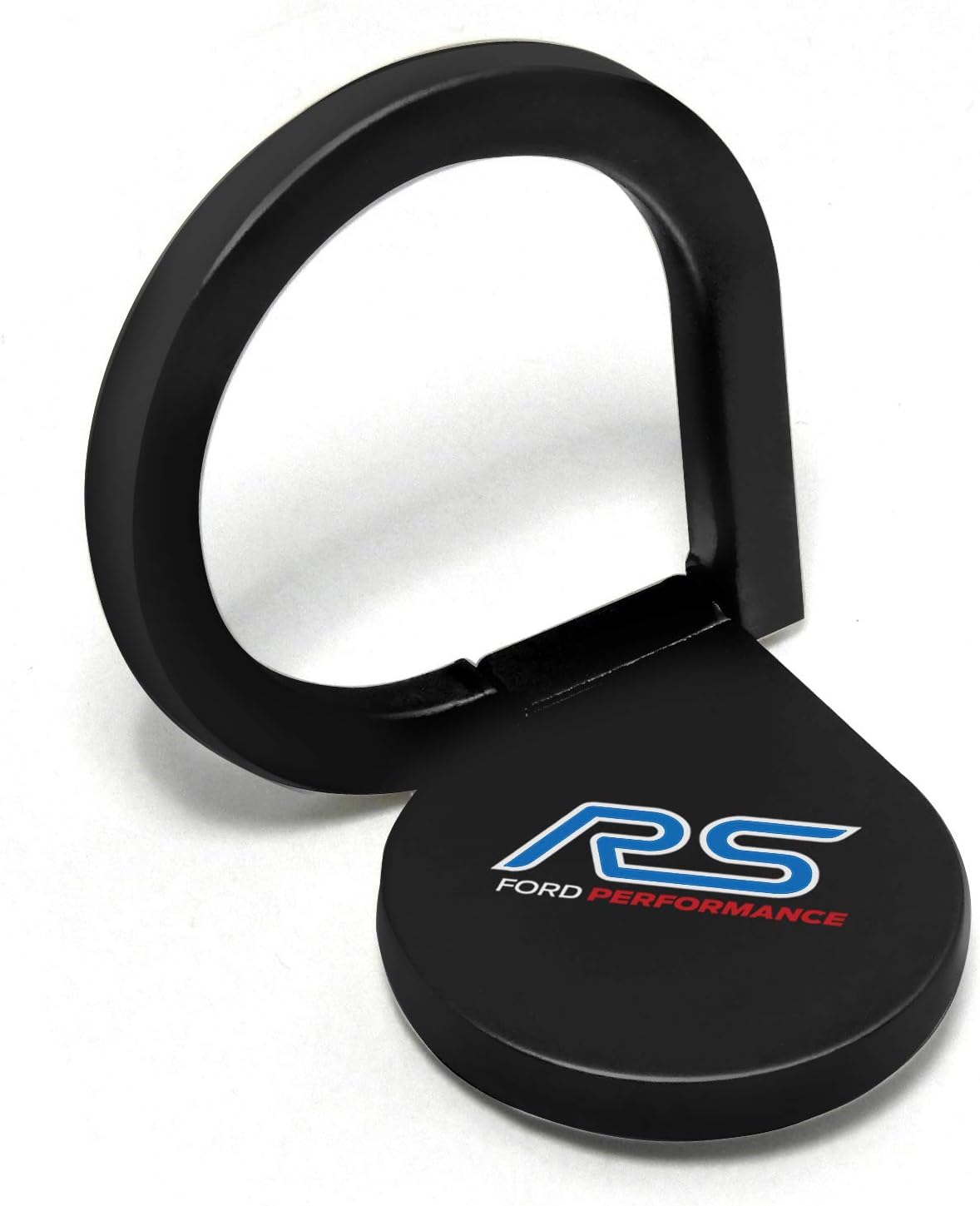 Ford Focus RS 360 Degree Rotation Phone Finger Ring Grip/Holder/Stand for Cell Phone/iPhone X, iPhone 8/8 Plus, Galaxy S9, Note 9 (Black)