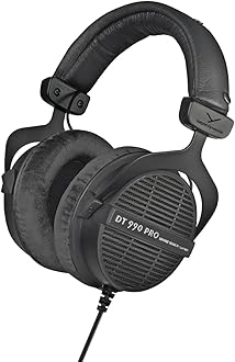 DT 990 PRO Limited Black Edition Studio Headphones - 250 Ohm