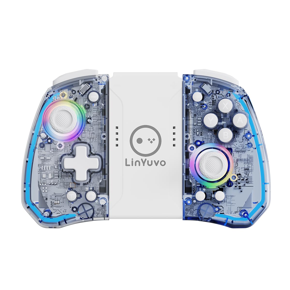 Controle sem Fio para Nintendo Switch Hall Effect Joycon Bluetooth