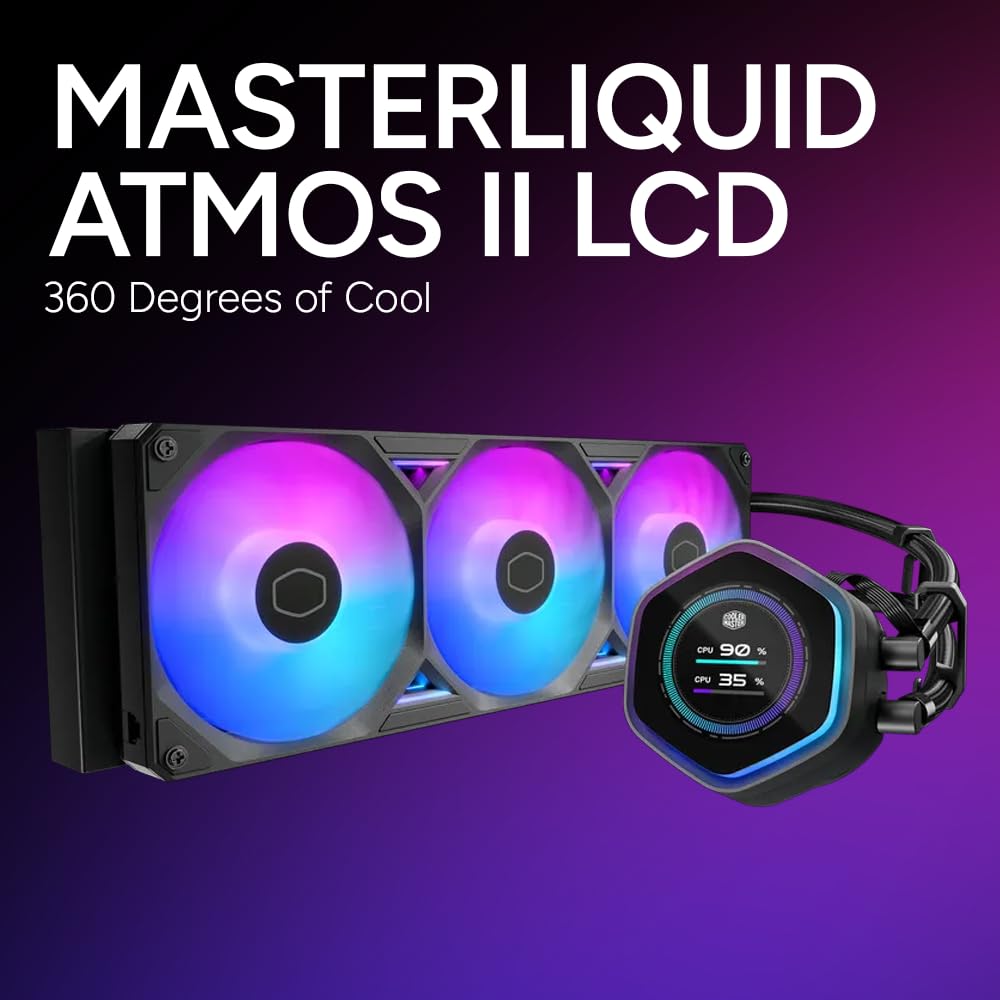 Cooler Master ML 240 Atmos II LCD ARGB : Amazon.co.uk: Computers