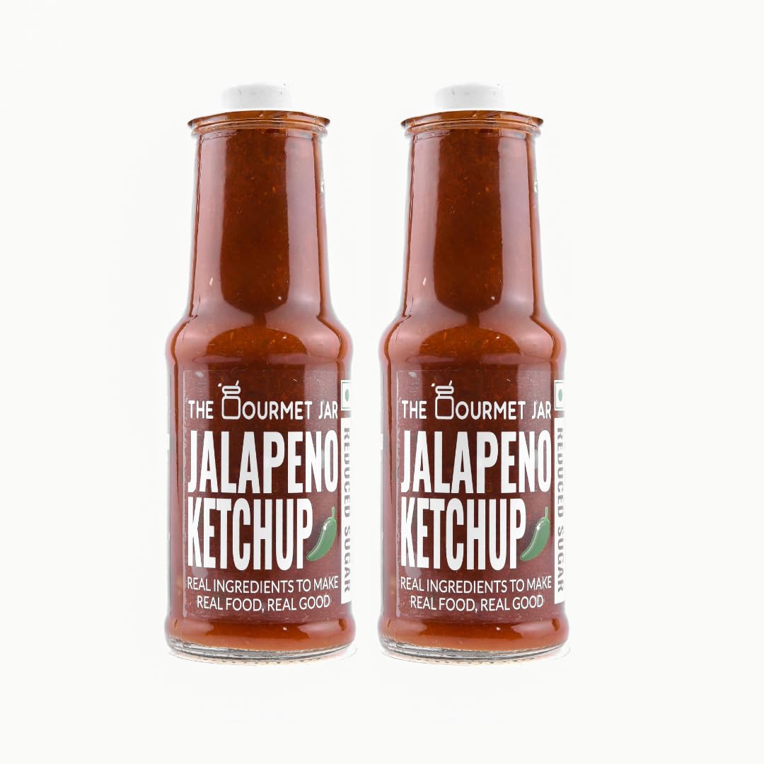 See full amazon price history chart for The Gourmet Jar Jalapeno Ketchup 225g|100% Natural & low calorie|No Refined Sugar| Made with Fresh Tomatoes| Homemade taste| Sweet & Umami| No Preservatives| Healthy ketchup| Pack of 2 The Gourmet Jar Jalapeno Ketchup 225g|100% Natural & low calorie|No Refined Sugar| Made with Fresh Tomatoes| Homemade taste| Sweet & Umami| No Preservatives| Healthy ketchup| Pack of 2 (B097YTWQRL) Amazon Price History, Amazon Price Tracker