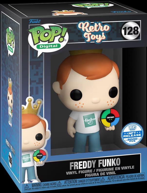 【超希少品】Funko pop! Digital エディ フレディ ファンコ Amazon.com: Funko POP! Digital Freddy Retro Toys NFT