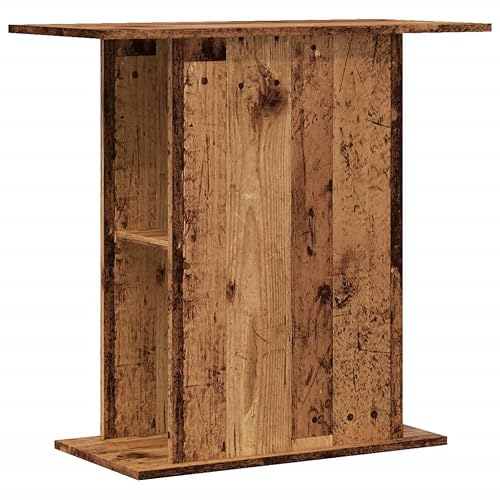 vidaXL Soporte para acuario de madera vieja 36x75x72