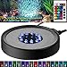 Aquarium Bubble LED Lights RGBW, TOPBRY Remote Controlled Air Stone Disk, with 16 Color Changing, 4 Lighting Effects for Fish Tank Decorations