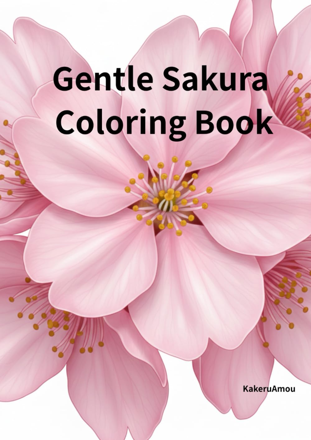 Gentle Sakura Coloring Book