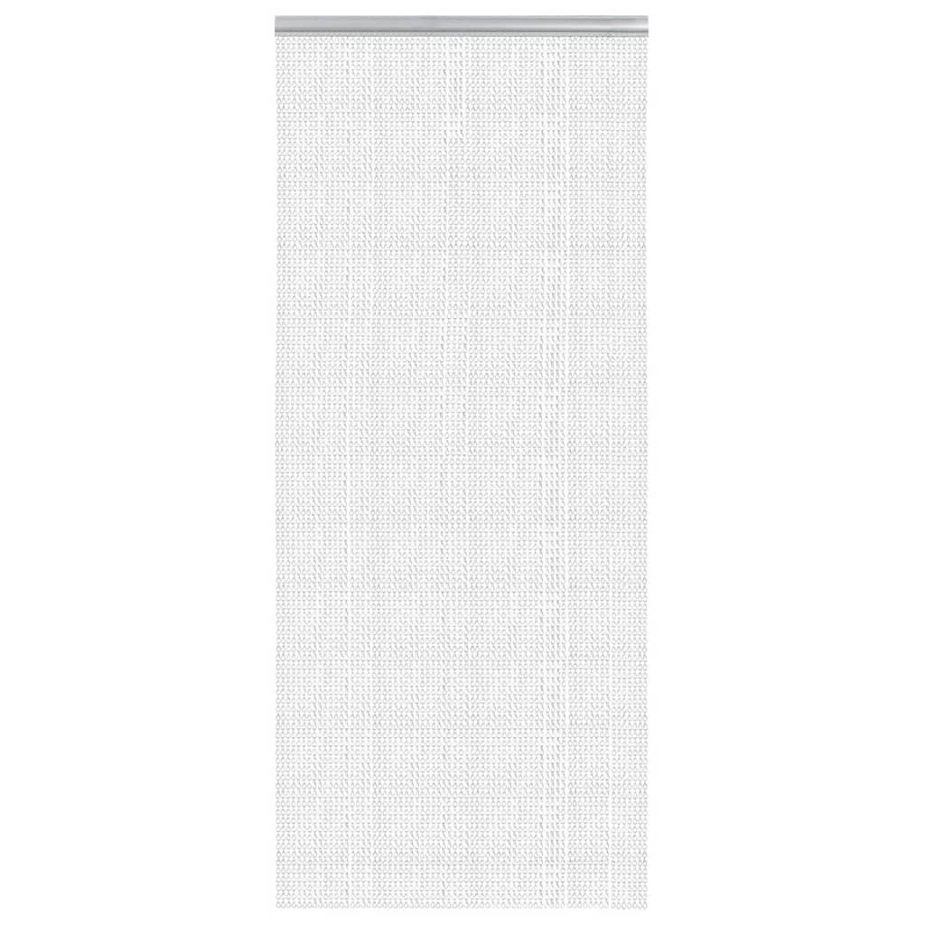 Generisch Türvorhang aus Ketten 90x212 cm Aluminium,Heim Garten,Dekoration,Fensterdrapierung,Fliegengitter-4010012