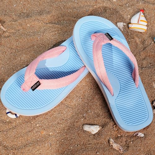 Image of WateLves Girls Flip Flops Toddler Boys Girls Non-Slip Sport Sandals for Beach Swim Pool(Little Kid /Big Kid)