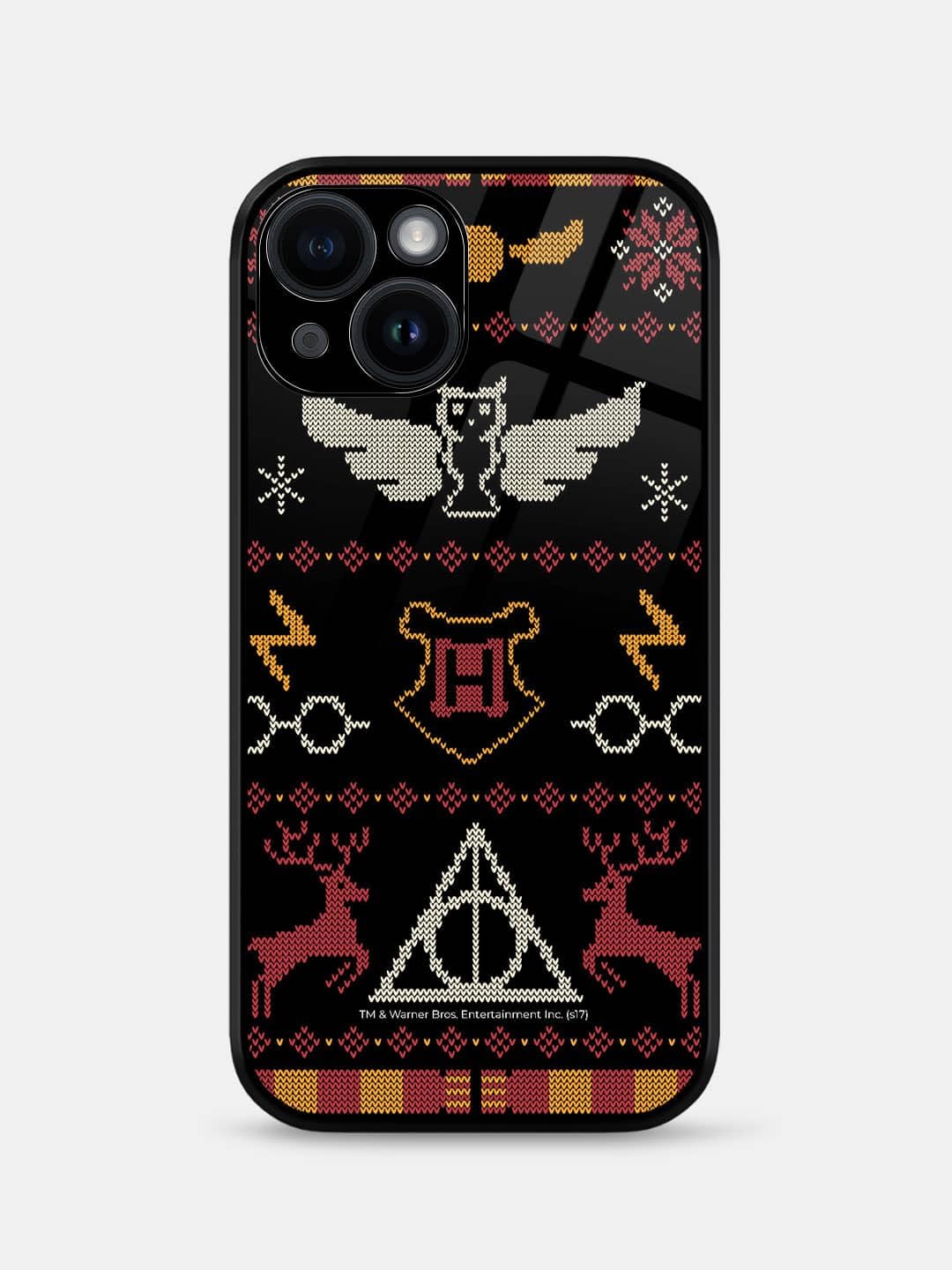 Macmerise Compatible Harry Potter Christmas Pattern - iPhone 15 Glass Cover Multicolor (B0CZLN8BYV) Amazon Price History, Amazon Price Tracker