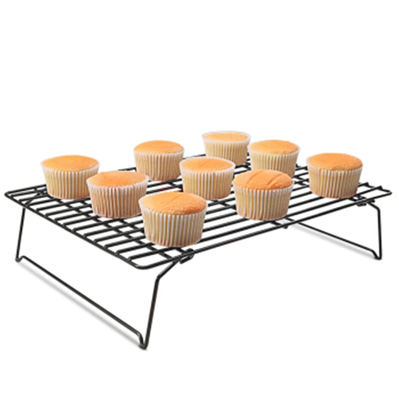 Bandeja para Enfriar Pasteles, Rejilla Plegable para Enfriar Pasteles y Pan, Rejilla de Secado de Red para Enfriar, Rejilla para Hornear