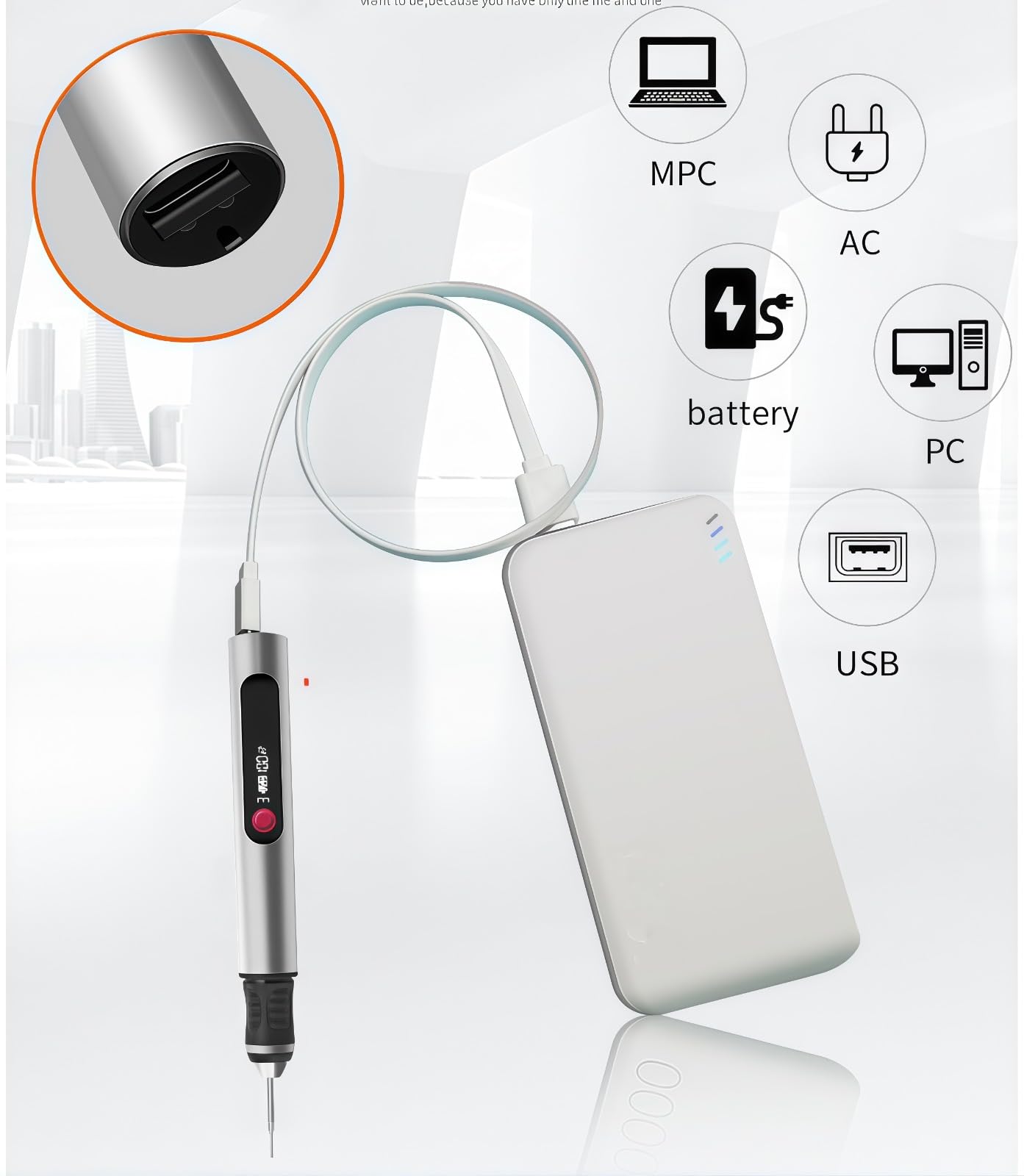 Stylo Graveur Électrique de Précision,3 Vitesses, USB-C, 30 Mèches Diamantées Incluseset 16 gabarits,pour DIY sur métal, bois, verre, plastique et pierre,Débutants & Cadeau Créatif