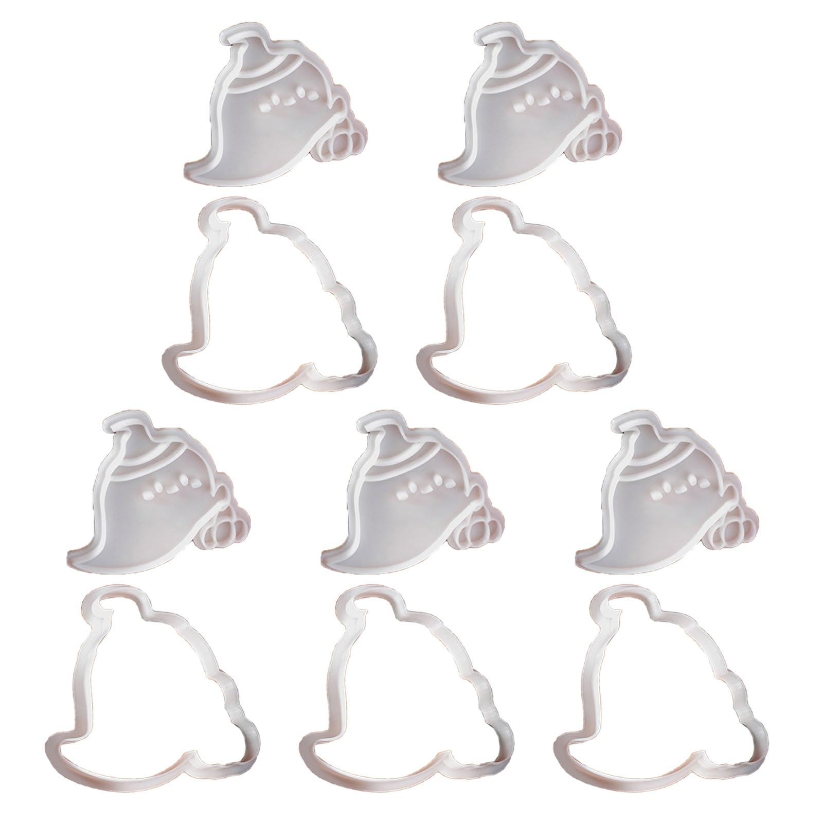 Tsophreniq Eerie Baking Cookie Set Halloween Molds Specter Shape Silicone Molds for Fun Themed Cookie Party Decoration Supplies