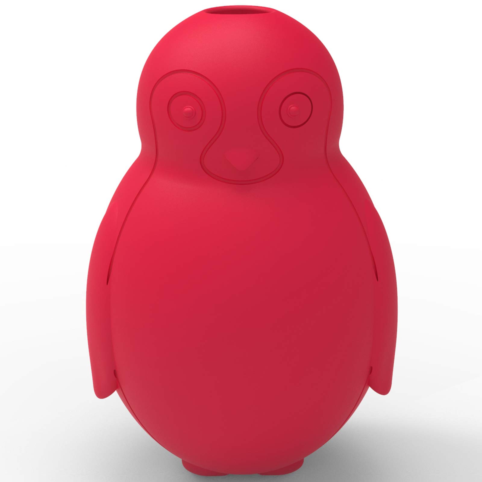 GUCHO Durable Natural Rubber Dog Toy, Toughest Natural Rubber, Classic Dog Toy for Aggressive Chewers - Fun to Chew, Chase and Fetch (Red)