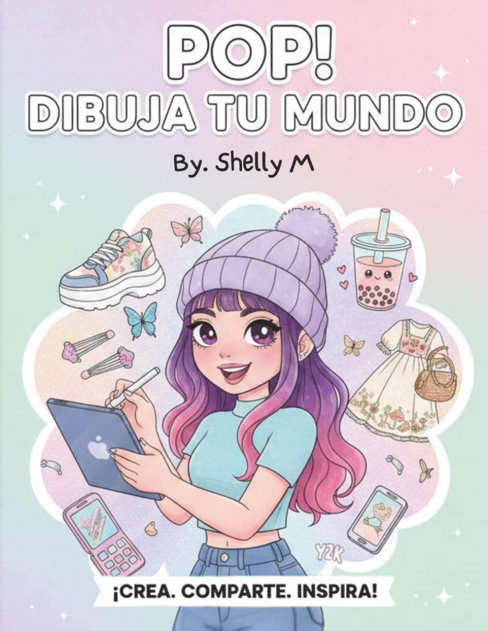 DIBUJA TU ESTILO POP: Cuaderno de Colorear: Estilo Aesthetic, Y2K, Bebidas Kawaii, Tenis y Accesorios Populares. ¡Perfecto para Relajarte! Dibujos de ... Tenis y Accesorios Pop (Coloring books)
