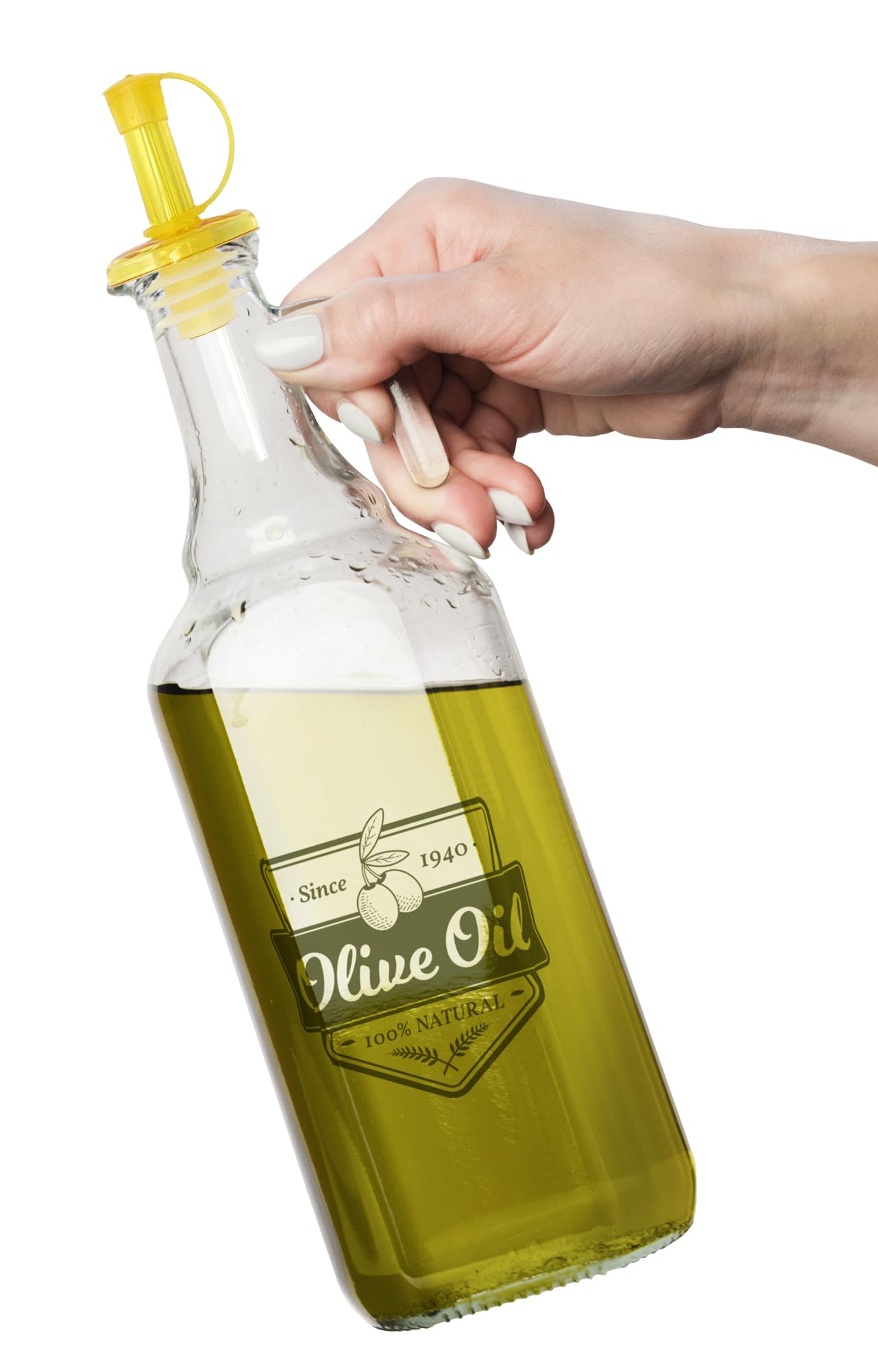 Bouchon De Liege Bouchon Doseur Huile Leddy Living - Acier Inoxydable Avec Bec Verseur Accessoire Cuisine Professionnel Huile Vinaigre