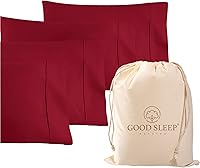 Vista 28 de Juego de 2 fundas de almohada de 1000 hilos, 100 % algodón egipcio, con tejido de satén y algodón de fibra larga y tejido satinado, suaves