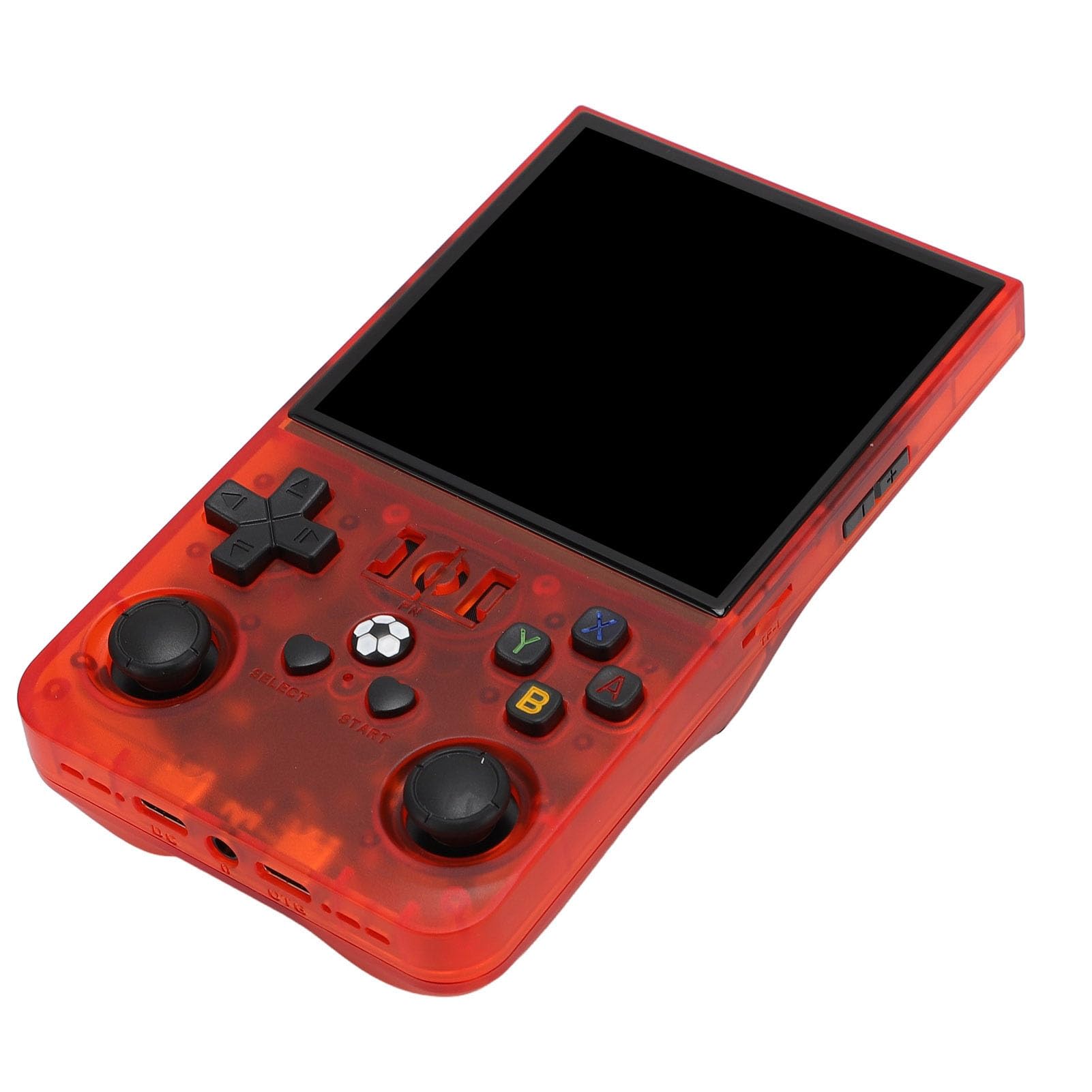 Consola de juegos portátil R36MAX, consola de juegos retro con pantalla de 4 pulgadas, resolución 720x720, reproductor de juegos de código abierto, batería de 4000 mAh, compatible con 60