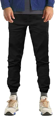 Southpole Boys' Big Jogger Pants in Basic Stretch Twill Fabric