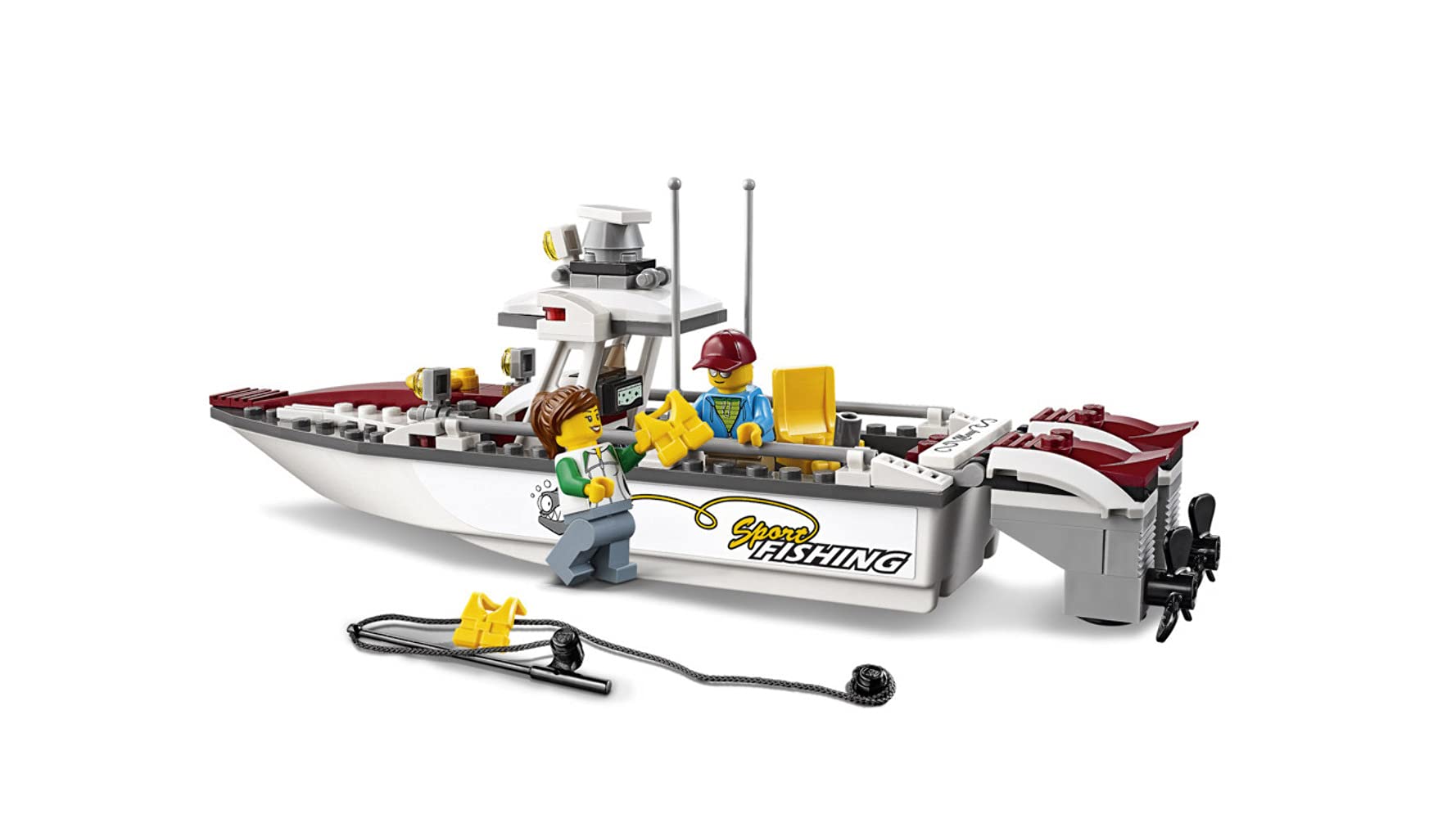 Amazon.co.jp: レゴ (LEGO) シティ フィッシングボート 60147 : おもちゃ