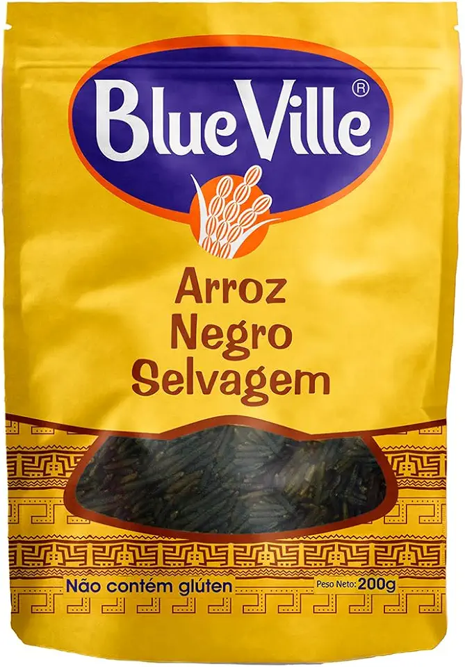 Arroz Negro Selvagem Blue Ville: Sabor e textura únicos