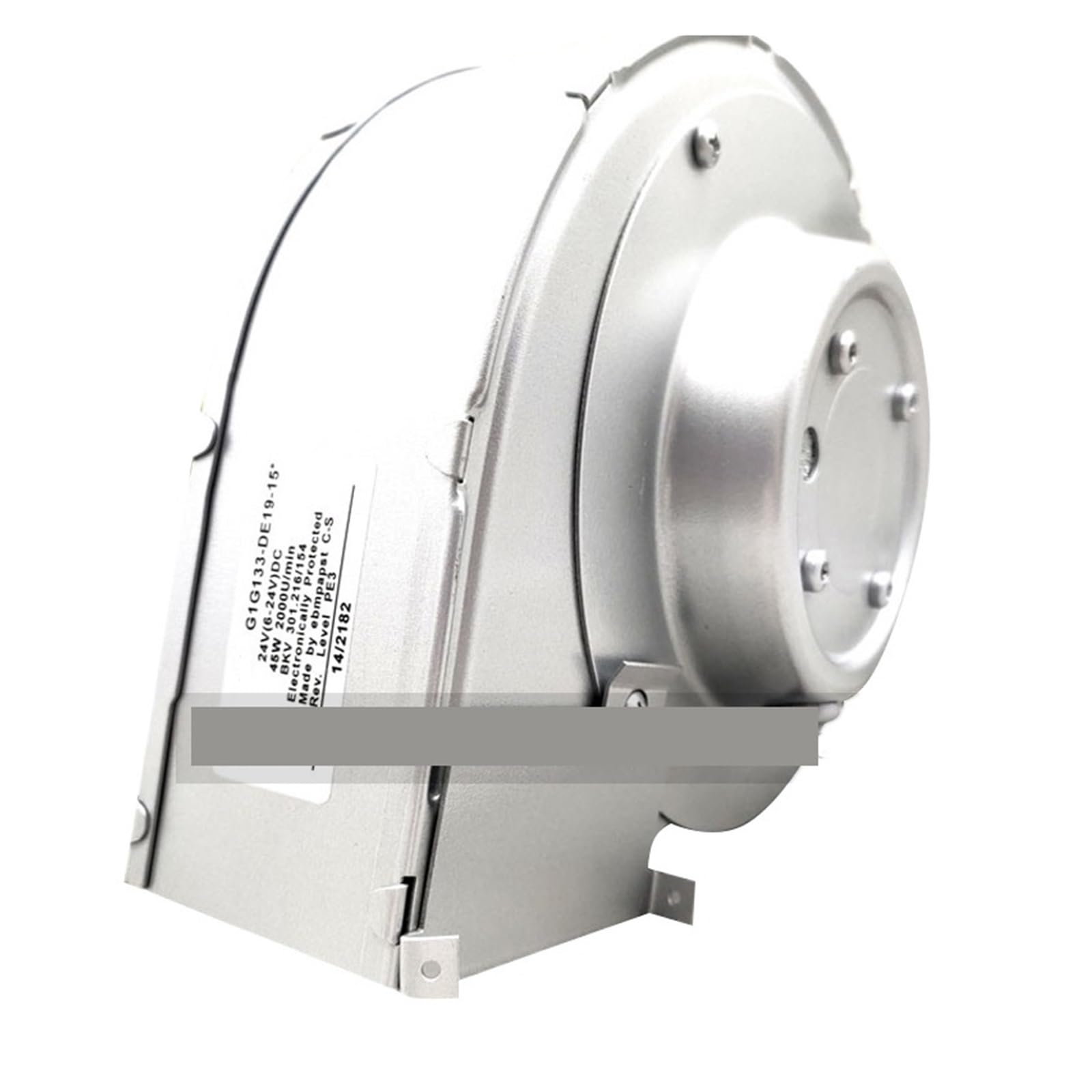 Ventilateur de refroidissement CC 24V 45W évite la surchauffe du modèle G1G133-DE19-15