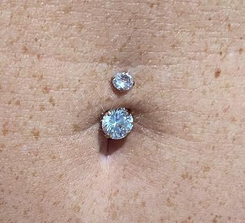 QWALIT Belly Button Piercing Kit - Stainless Steel