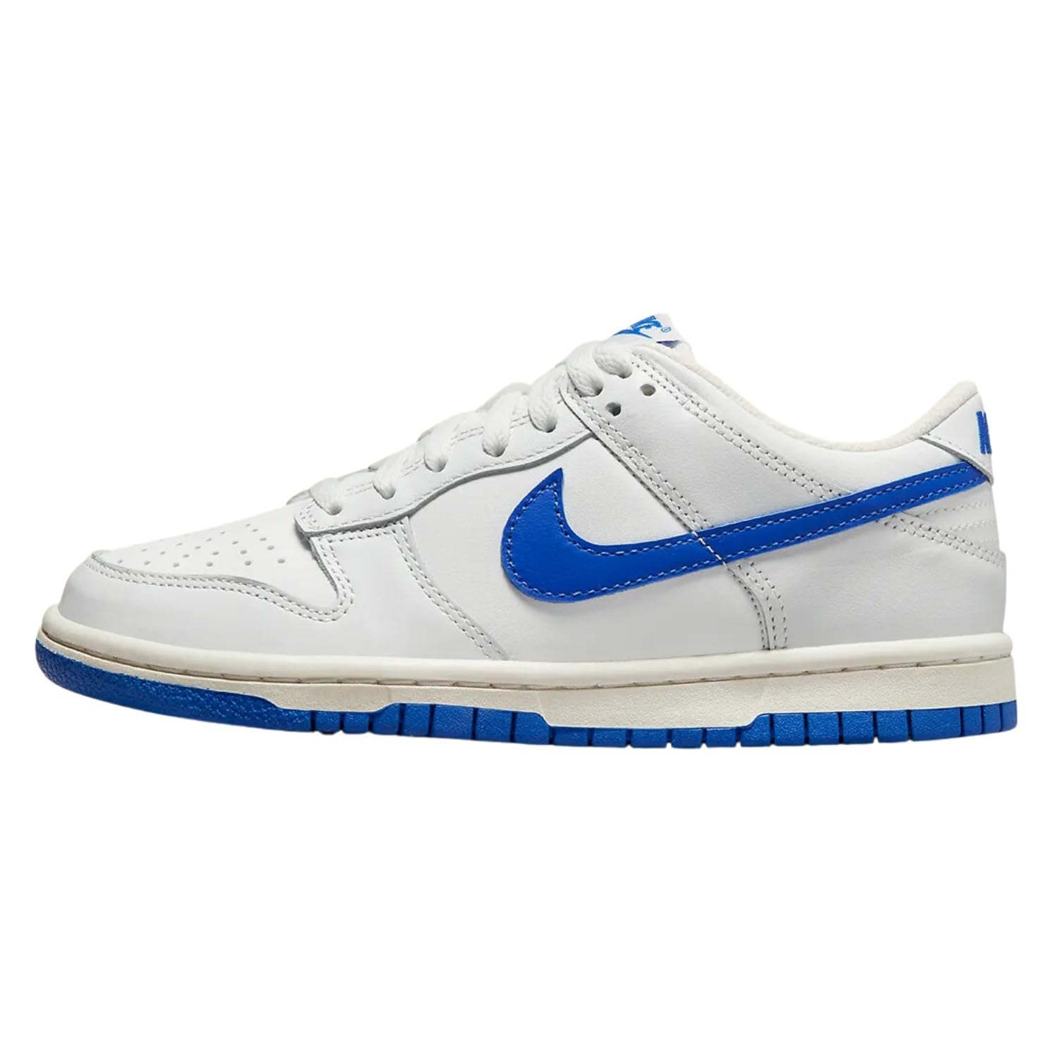 nike dunk blanche et bleu
