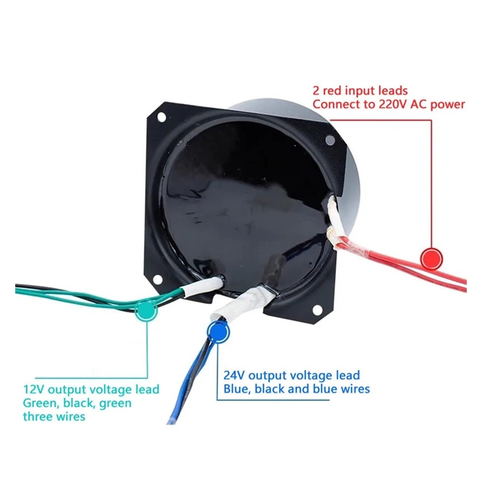 wasserdichter unterwasser transformator 300 W vollständig vergossener Ringkerntransformator mit Schalenschild-Kuhabdeckung, Verstärker-Netzteil, Vorverstärker, AC-Kuh