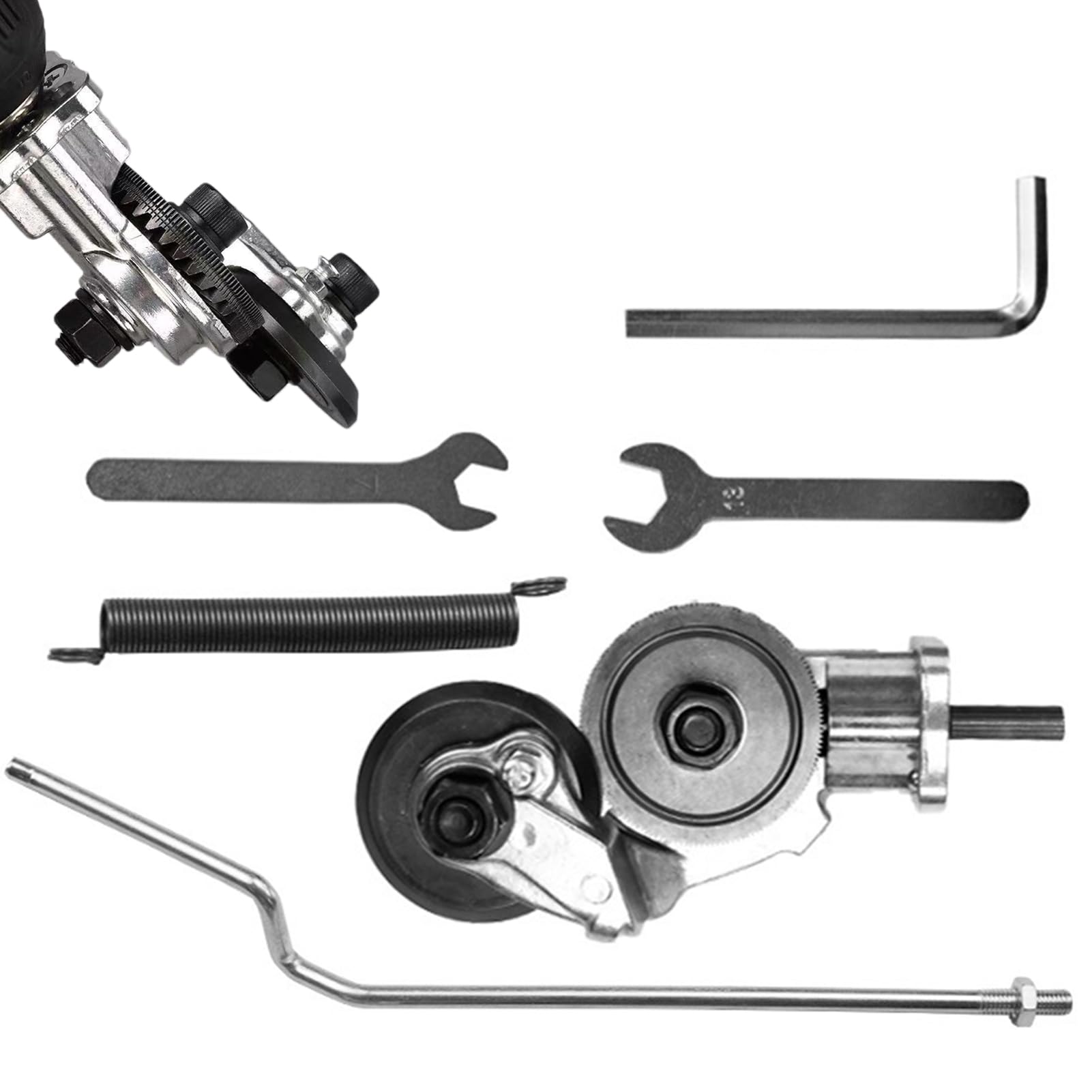 Accesorio Para Taladro: Cortador De Chapa Metal | Convierte Tu Taladro En Tijeras Eléctricas Para Corte Preciso
