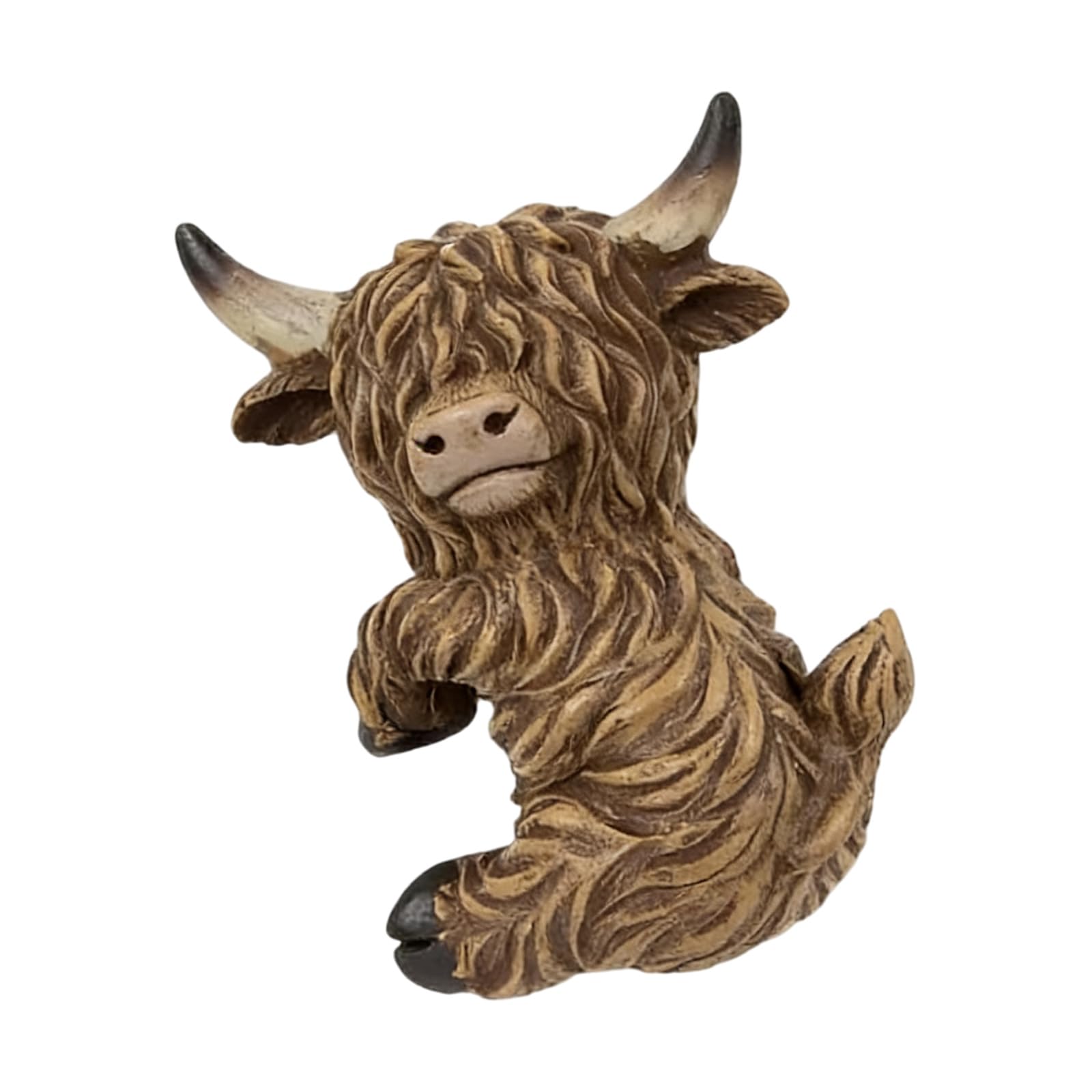 ljhnba Climbing Animal Sculpture Planter Hangers for Bonsais Car Fence Decor Hanging Pots Decors