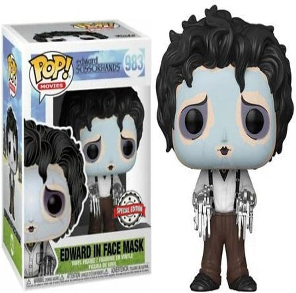 Funko Pop Exclusive Vinyl- Edward Scissorhands with Purple Face