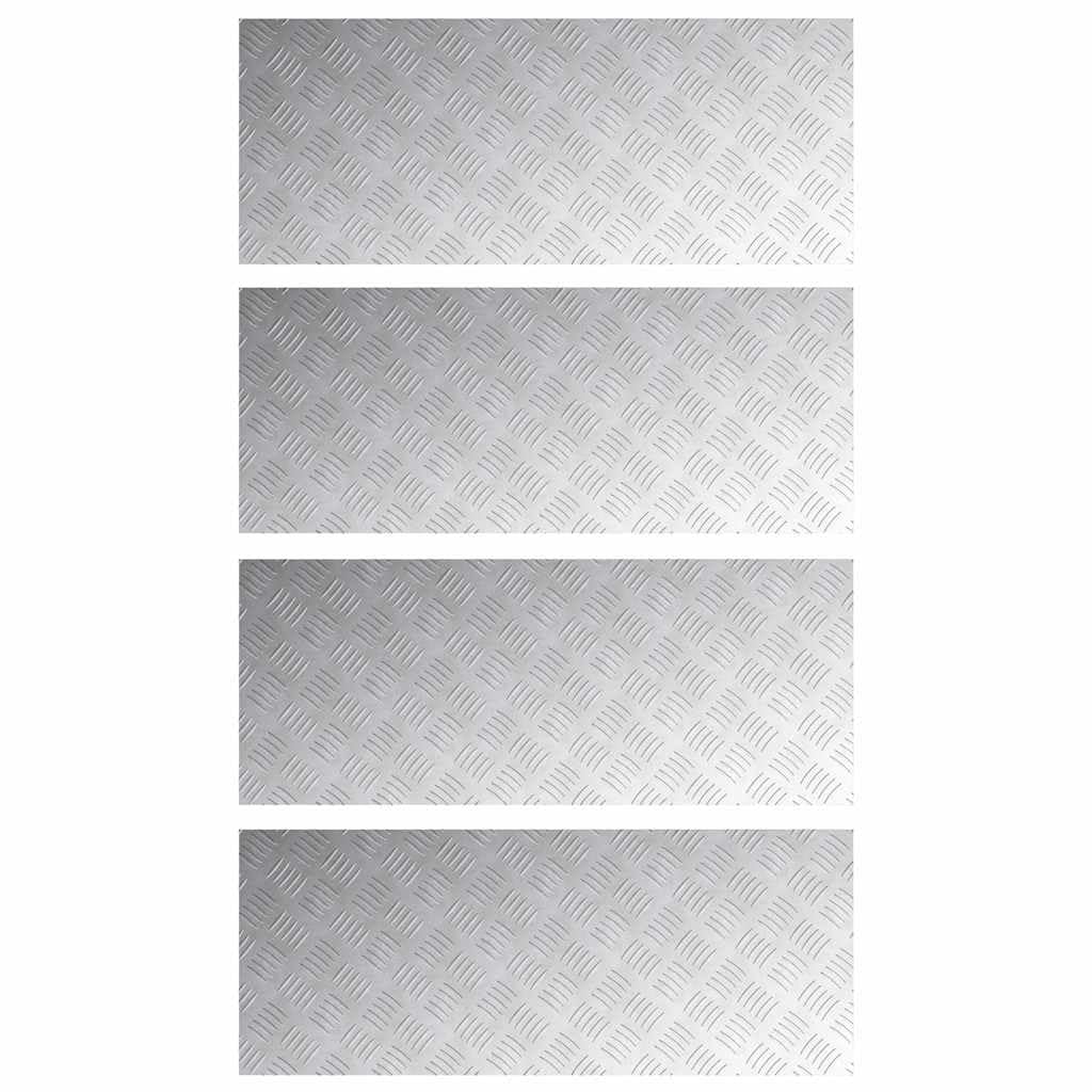 Marches d'escalier antidérapantes en aluminium pour éviter les glissades