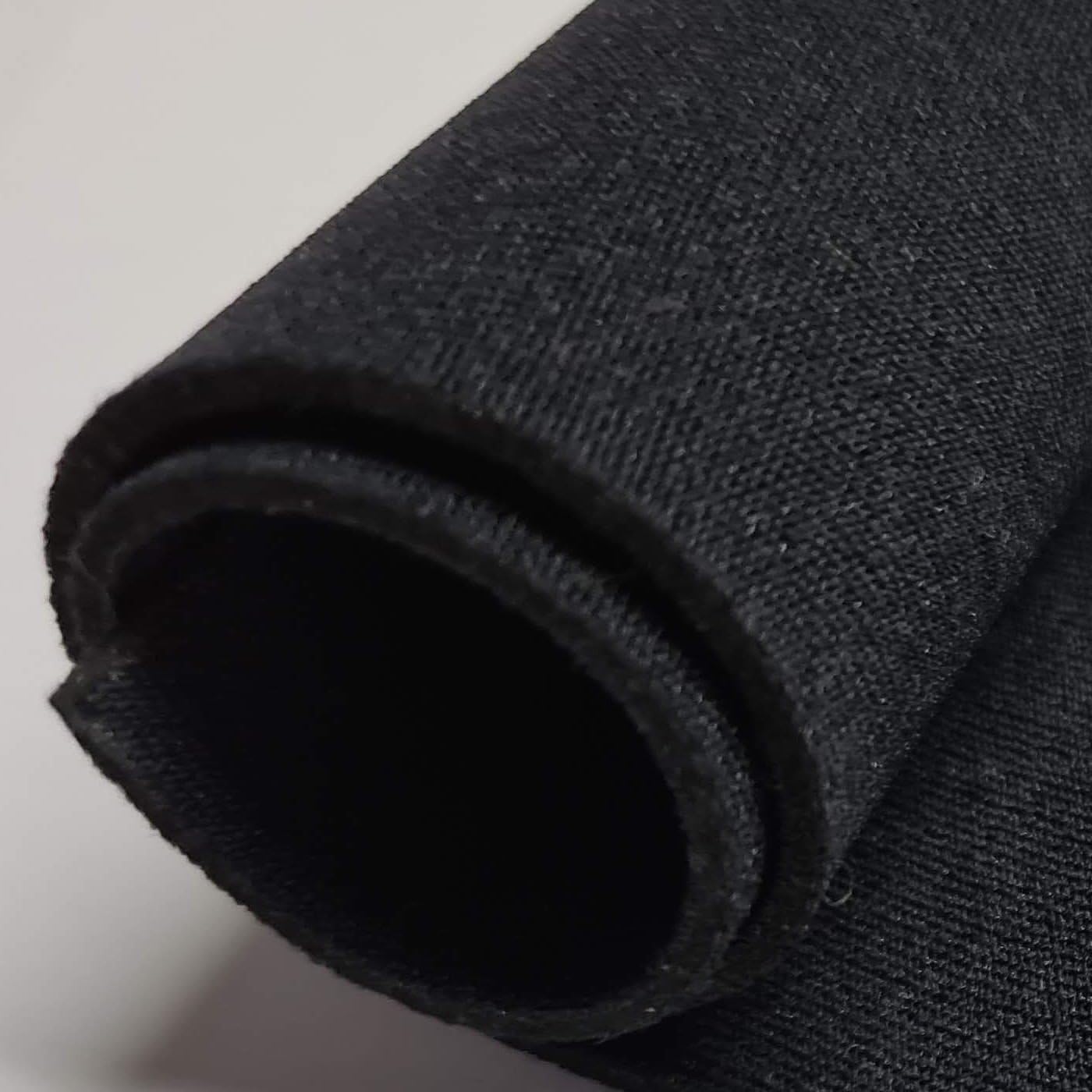 Tela Neopreno para buceo de 5mm de grosor color negro con ancho de 135cm, se vende a mertros