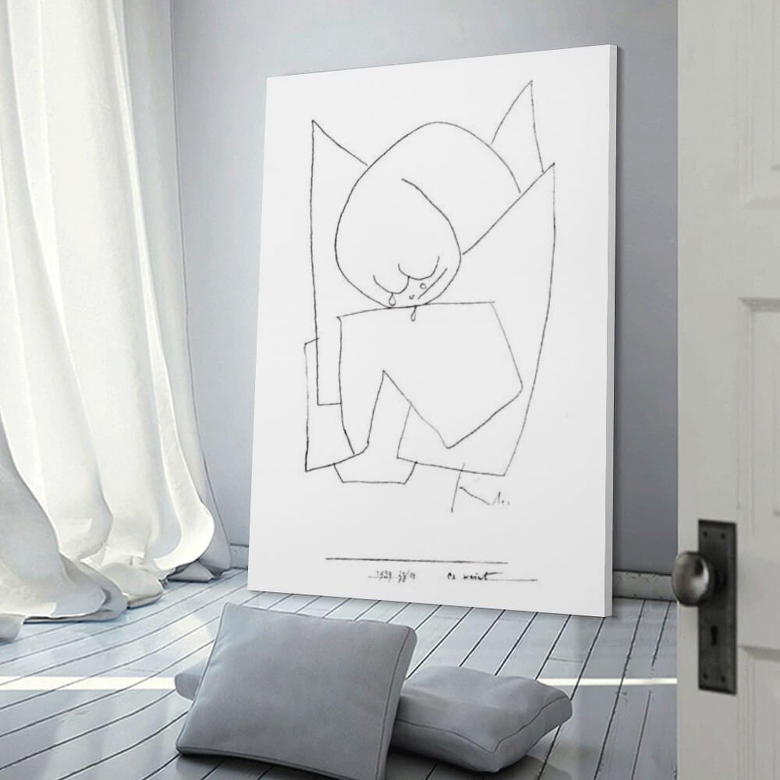 Amazon.co.jp: パウル・クレー（泣いている天使）ポスター ホーム装飾