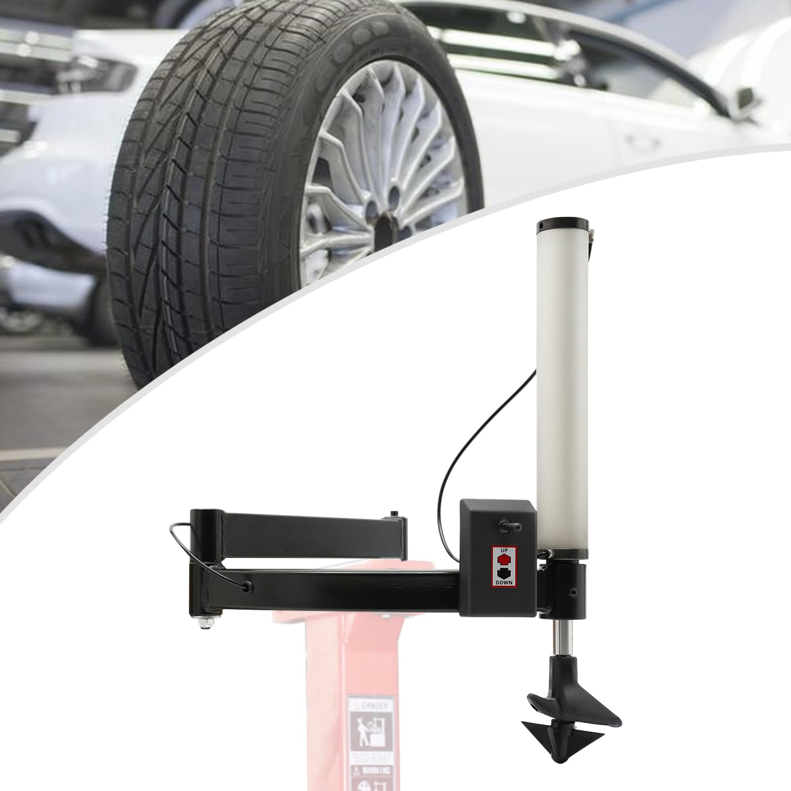 ACNAO Tire Bead Breaker, Tire Machine Accessories Car Tire Bead Breaker Tool with Adjustable Arm, Portable Bead Breaker Tire Change Tool for Most Motorcycles, Cars, Race Cars