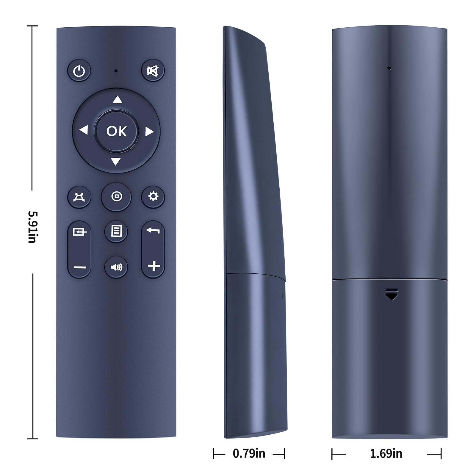 Télécommande De Remplacement Pour Projecteur YABER V9 V5 Y30 Y21 - Infrarouge, Pas De Programmation Nécessaire - Compatible 5G Mini DLP