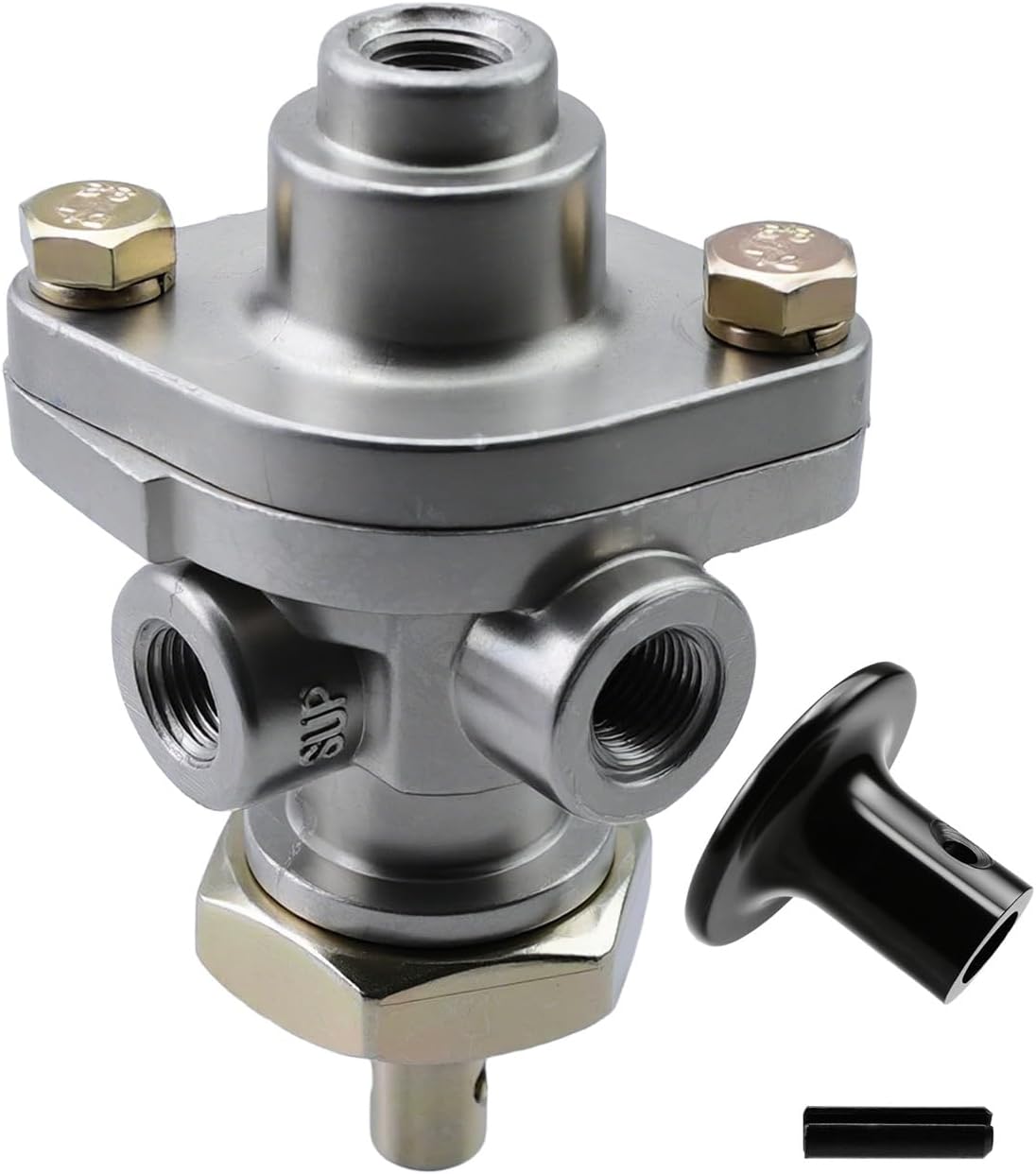 276566 PP-1 Dash Control Valve 20PSI 1/8" Push/Pull Control Fit for Haldex KN20021 Truck Sandtrailers Replace 276566 277015, Push-Pull Parking Emergency Brake Control Valve