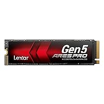 Lexar ARES PRO SSD 1TB PCIe Gen5 NVMe M.2 SSD Interno Gaming, Fino a 14.000 MB, s di lettura, per applicazioni AI, gaming AAA, modifica video, compatibile con PC, laptop & PS5