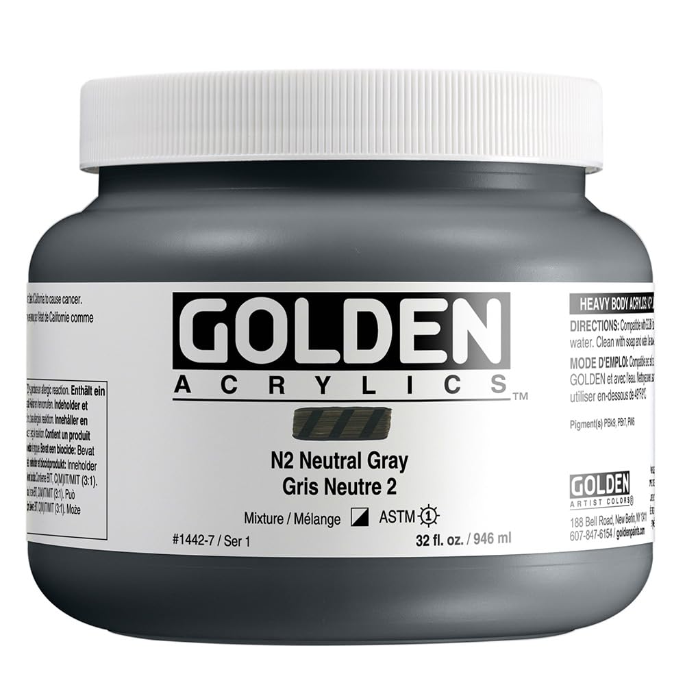 Golden Artist Color H/Body 946Ml Neutral Grey N2 I — image 1