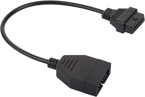 Miniatura 4 de OBD1 12 pines a OBD2 16 pines, herramienta de diagnóstico, conector adaptador de cable de repuesto para herramientas de reparación de automóviles GM
