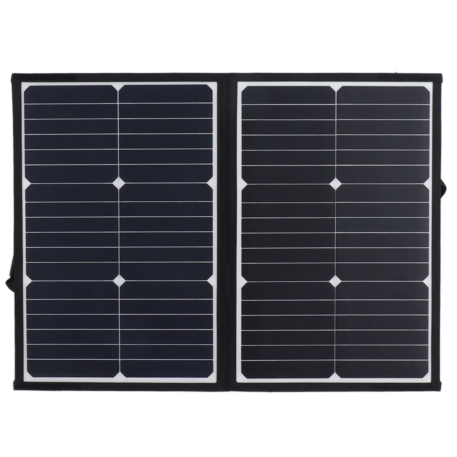 Aramox Ładowarka do Paneli Słonecznych Składany Panel ładowania Słonecznego 40 W 18 V PET Lekka, Przenośna Konstrukcja na Kemping Jazda na Rowerze Piesze Wycieczki Ładowanie Telefonu Zewnątrz