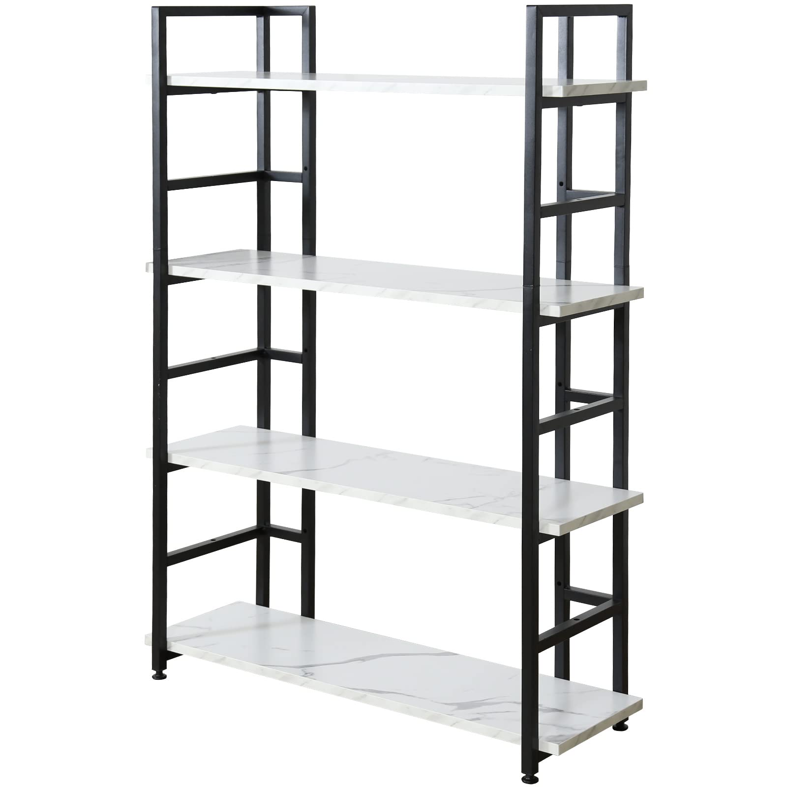 Doris オープンシェルフディスプレイラック ウォルナット 棚板高さ調整可 DORIS オープンラック オープンシェルフ ラック 棚 収納ラック 3