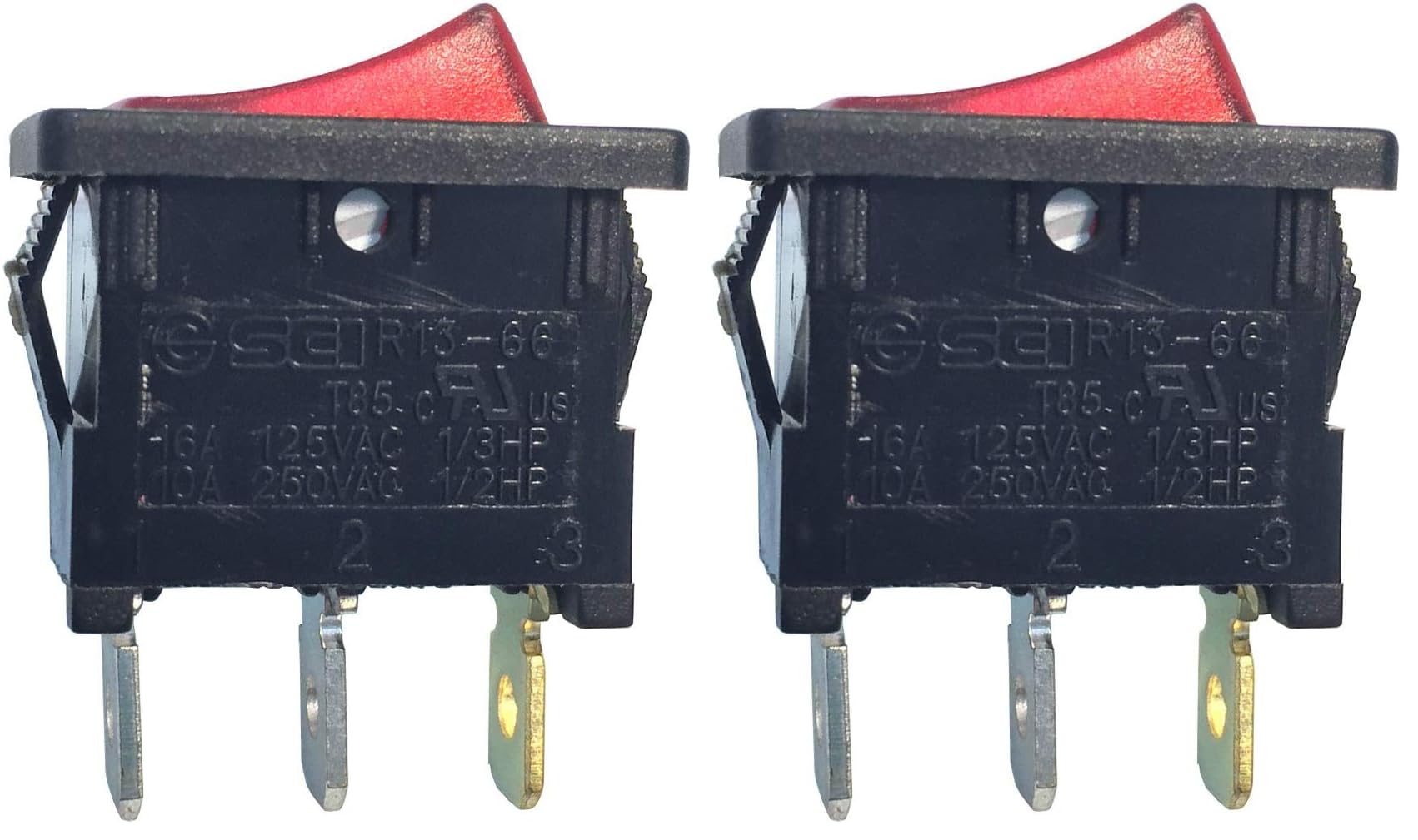 Gardner Bender GSW-48 Electrical Mini-Rocker Switch, SPST, ON-Off
